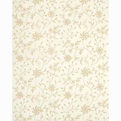 Sand Georgia Linen Embroidery Fabric