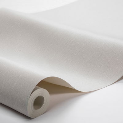 Swedish Grey Linen Wallpaper