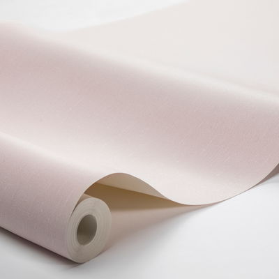 Linen Peach Linen Wallpaper
