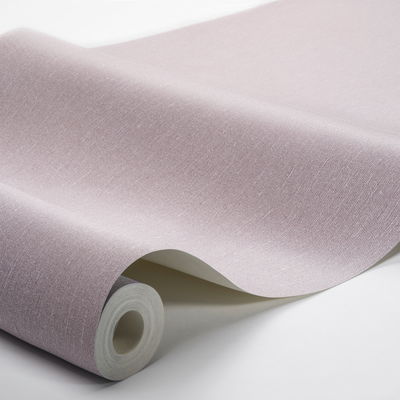 Lavender Blush Linen Wallpaper