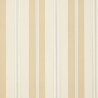 Vanilla Chalon Stripe Wallpaper