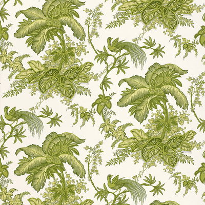 Leaf Coconut Grove Wallpaper