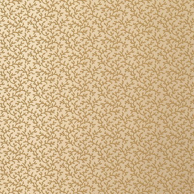 Burnished Gold Coral Vine Wallpaper