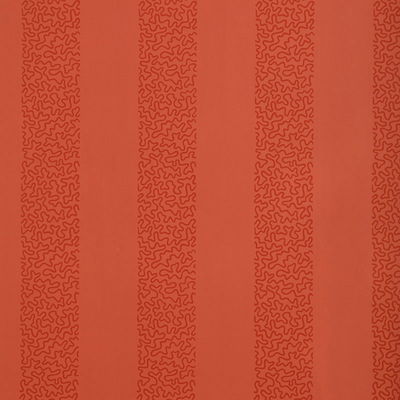 Coral Beekman Stripe Wallpaper
