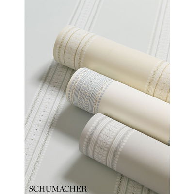 Limestone Lorraine Stripe Wallpaper
