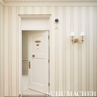 Limestone Lansdowne Strie Stripe Wallpaper