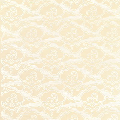 Blanched Cirrus Clouds Sisal Wallpaper