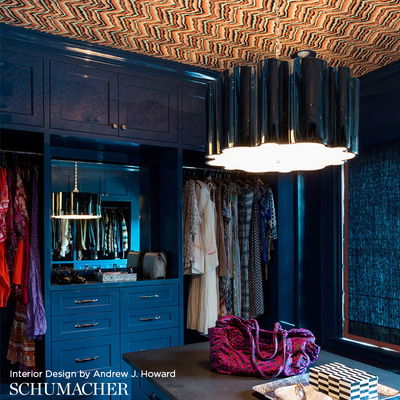 Zippity Doo Dah Flame Sisal Wallpaper