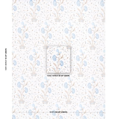 Sky Khilana Floral Wallpaper