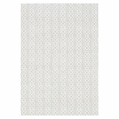 Grey Sunda Hand Blocked Print Wallpaper
