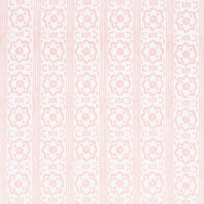 Blush  Sunda Hand Blocked Print Wallpaper