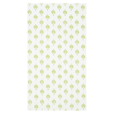 Leaf Dahlia Hand Blocked Print Wallpaper