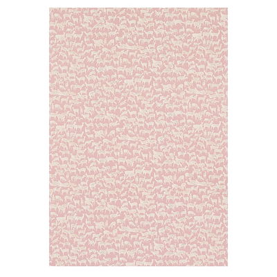 Dusty Pink Fauna Wallpaper