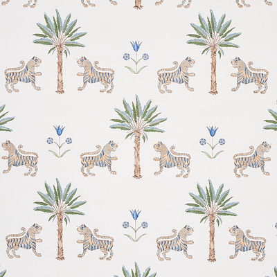 Delft Tiger Palm Wallpaper
