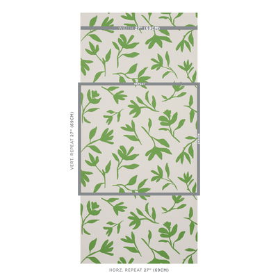 Green Laurel Wallpaper