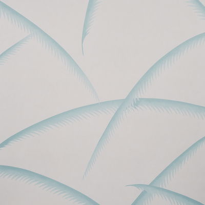 Seaglass Deco Palms Wallpaper