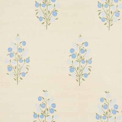 Blue Josepha Sisal Wallpaper