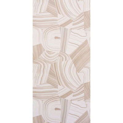 Light Neutral Agate Slice Wallpaper