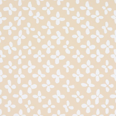 Ivory On Beige Emerson Wallpaper