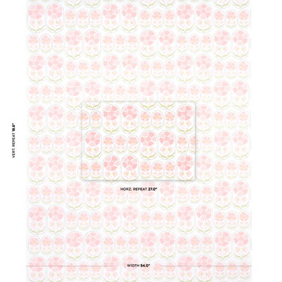 Blush Anjuna Floral Wallpaper
