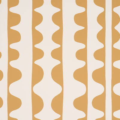 Ginger Drift Hand Print Wallpaper