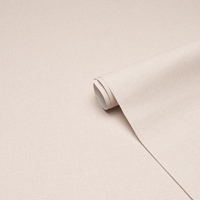 Petal Linen Gesso Vinyl Wallpaper