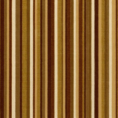 Chamois / Mink Syncopated Velvet Stripe Fabric