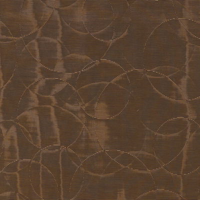 Espresso Effervescence Moiré Fabric