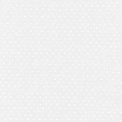 White Rosabel Dot Sheer Fabric