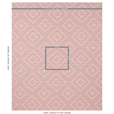 Coral Tortola Indoor/Outdoor Fabric