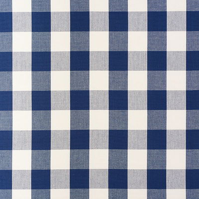 Navy Camden Cotton Check Fabric