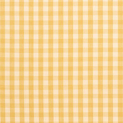 Straw Elton Cotton Check Fabric