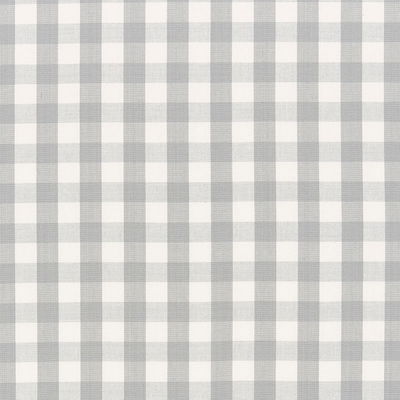 Grey Elton Cotton Check Fabric
