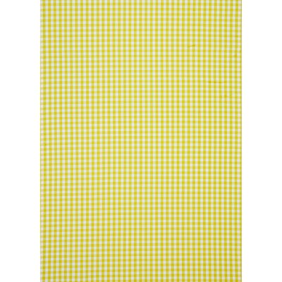 Yellow Elton Cotton Check Fabric