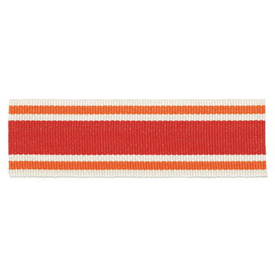 Coral Cabana Braid Trim