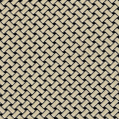 Noir Bristol Weave Épinglé Fabric