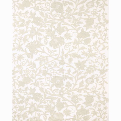 Ivory Sissinghurst Crewel Fabric