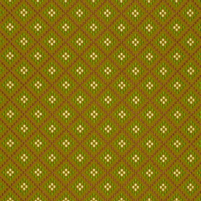 Chartreuse / Leaf Checkers Fabric