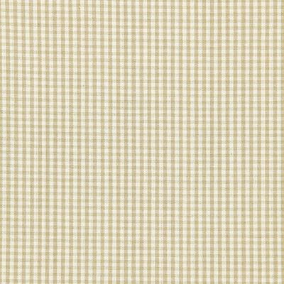 Flax Barnet Cotton Check Fabric