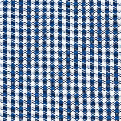 Navy Barnet Cotton Check Fabric