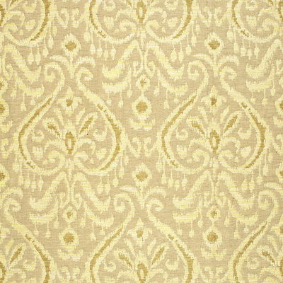 Sauterne Maroc Linen Damask Fabric