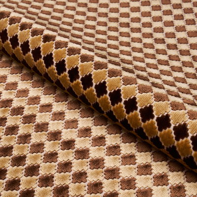 Chocolate Brown Marrakesh Velvet Fabric
