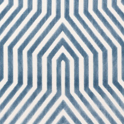 Marine Vanderbilt Velvet Fabric