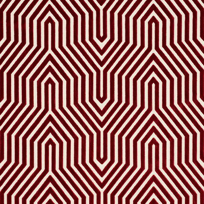 Garnet Vanderbilt Velvet Fabric