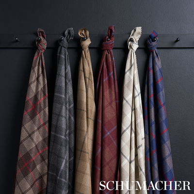 Buckskin Montana Wool Plaid Fabric