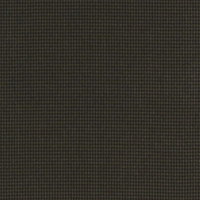 Black Walnut Dillon Velvet Houndstooth Fabric