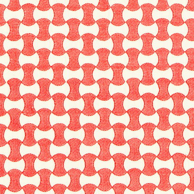 Coral Nolita Embroidery Fabric