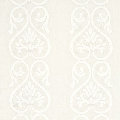 Blanc Medici Embroidered Sheer Fabric