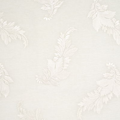 Ivory Contessa Embroidered Sheer Fabric