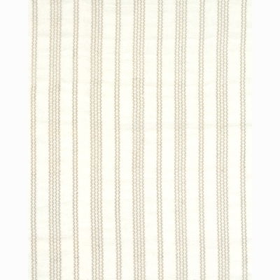 Pearl Piero Stripe Embroidered Sheer Fabric